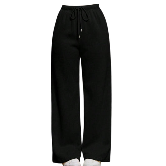 Black Straight Leg Trouser