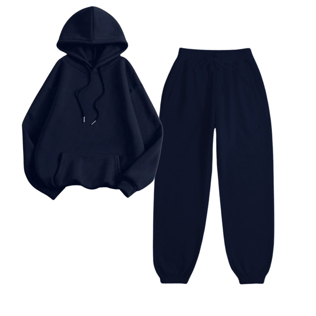 Darkblue Oversize Tracksuits