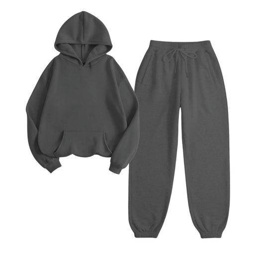 Charcoalgray Oversize Tracksuits