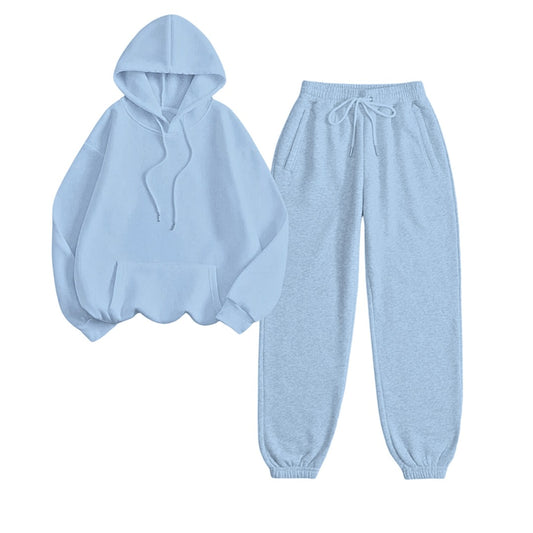 Skyblue Oversize Tracksuits