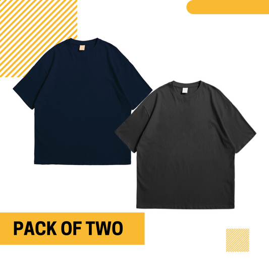 Pack Of Two Oversize Tee